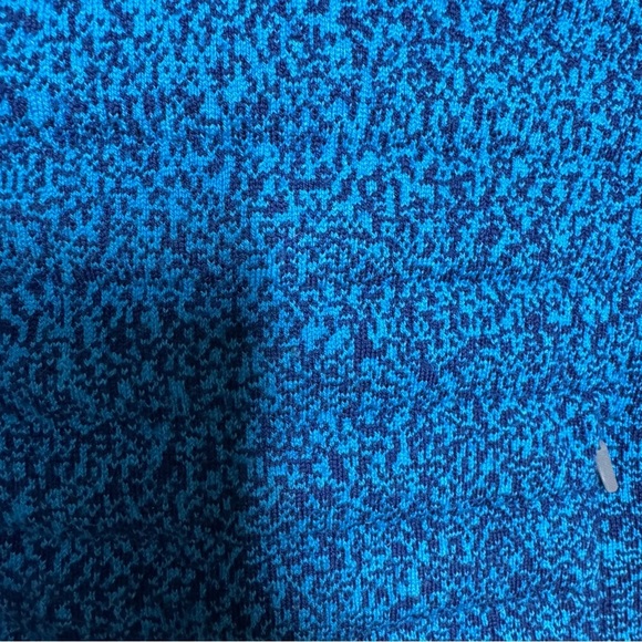 Icebreaker ZoneKnit Merino Wool Vest Men’s XL Deep Geo Blue Navy Insulated - Picture 7 of 15